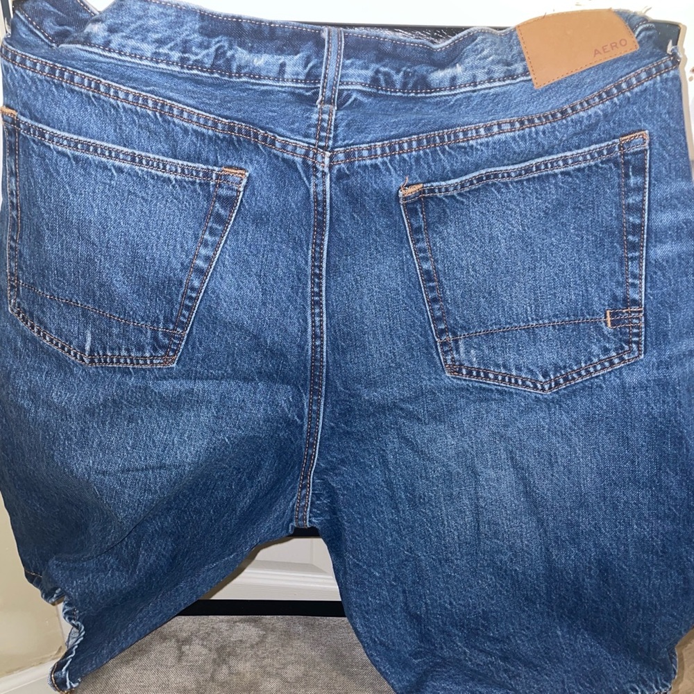 Aeropostale man Classic Blue Jean Shorts size 36 - Picture 5 of 6